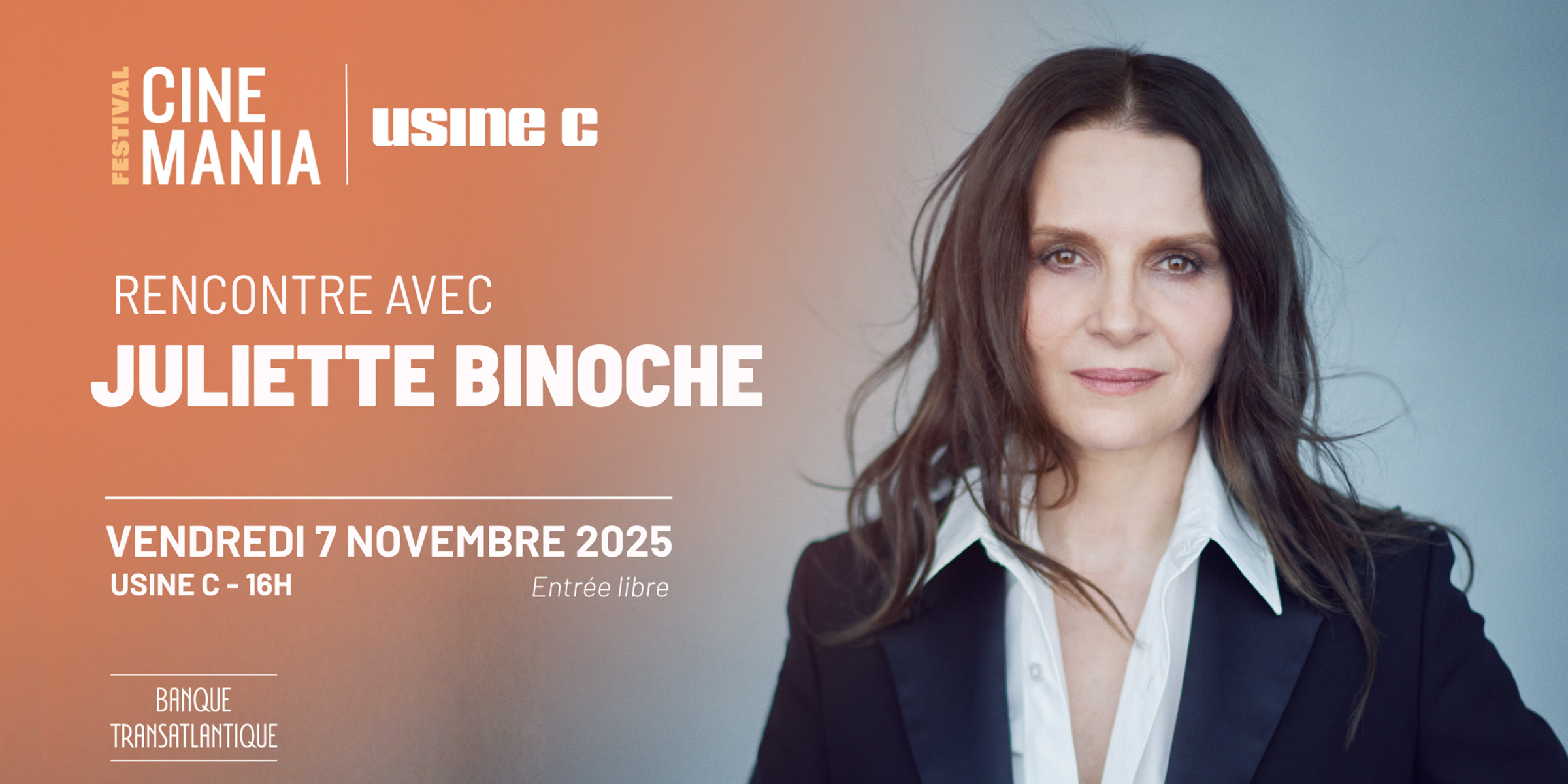 Rencontre avec Juliette Binoche